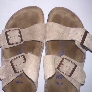 Birkenstock Arizona Soft Footbed Suede Leather
